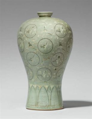  Goryeo Celadon Vase with Cranes and Clouds! A Testament to the Mastery of Craftsmanship in 7th Century Korea